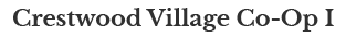 Crestwood Village Co-Op, Inc. Whiting, NJ Logo
